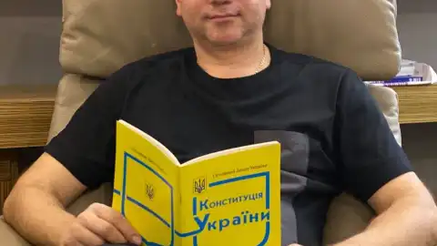 Вовк на лікарняному. Фото: Павло Вовк/Facebook