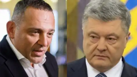 Максим Бужанский и Петр Порошенко. Фото: politeka.net
