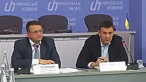 Прес-конференція щодо проблем у галузі вагонорбудівництва. Фото: УН