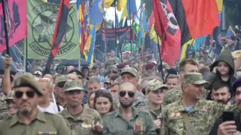 Марш захисників у 2020 році. Фото: Цензор.нет