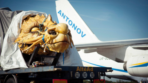 Дракон символизирует "Дух лошади-дракона". Фото: www.facebook.com/antonov.company.ua
