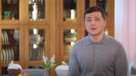 Президент Володимир Зеленський привітав Україну з наступаючою Пасхою