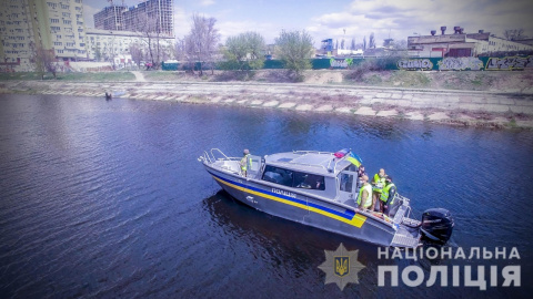 Поліцейський безпілотник. Фото: Національна поліція Києва