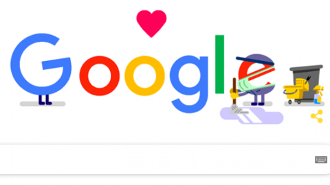 Дудл благодарности от Google.Скриншот: google