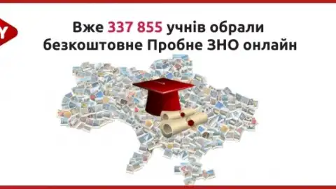 Безкоштовне Пробне ЗНО онлайн від ЯвКурсі: учасників вже більше, ніж у пробного офлайн і реєстрація продовжується!