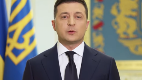 Зеленский. Скриншот видео