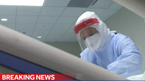 Коронавирус. Скриншот NBC News