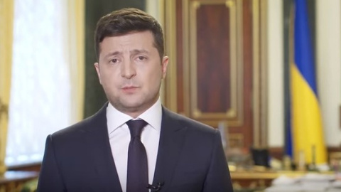 Володимир Зеленський. Скріншот відео ОПУ