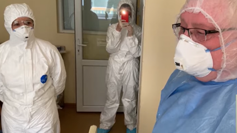 Як і в яких умовах лікують хворих на коронавірус у Києві: опубліковано відео