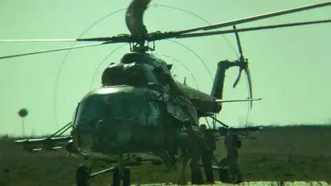 Военно-транспортный вертолет Ми-8МТ. Автор фото: Андрей Агеев