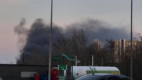 Пожежа в Голосіївському районі
