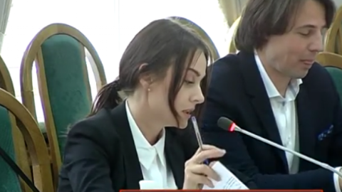 Дарья Володина. Скриншот видео