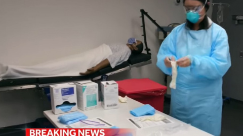 Коронавирус. Скриншот видео CBS News