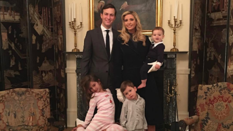 Семья Иванки обживается в новом доме. Фото: ivankatrump
