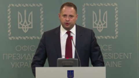 Єрмак. Скріншот відео Офісу Президента