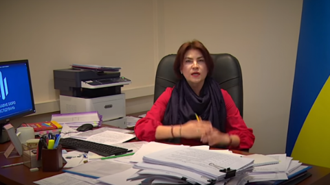 Венедиктова записала відео, де прокоментувала поведінку Порошенка в ДБР