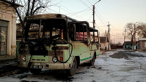 Автобус Нацгвардії. Фото: Думська