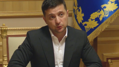 Зеленський. Скріншот: Офіс Президента