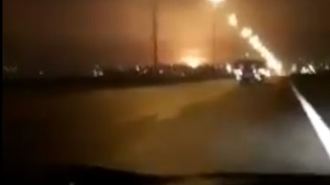 Обнародовано новое видео крушения самолета МАУ в Иране