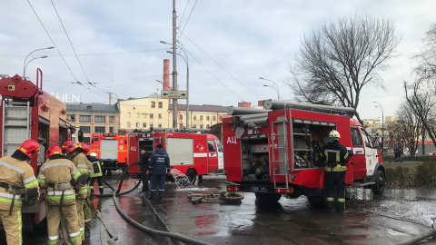 Пожежа в Києві. Фото: Інформатор