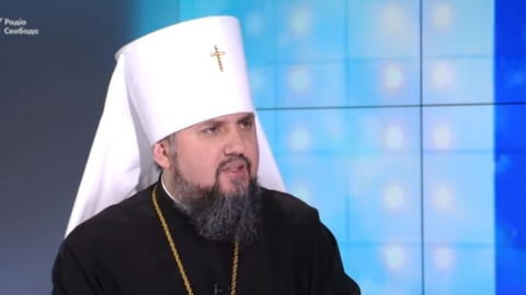 Єпіфаній. Скріншот відео Радіо Свобода