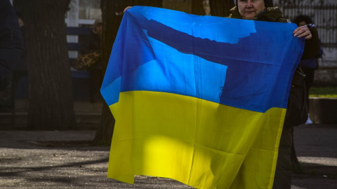 Марш 36 окремої бригади морської піхоти у Миколаєві. Фото: facebook.com/36obrmp