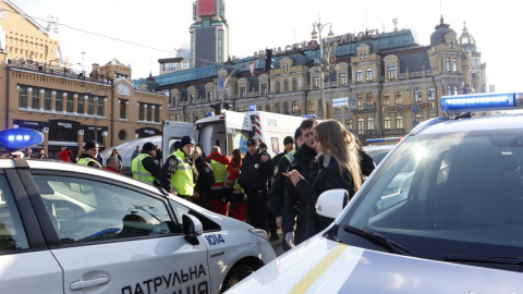 Центр Києва "скували" пробки через погоню патрульних за "євробляхером"