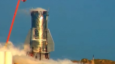 Випробування Starship Mk1. Скріншот LabPadre 