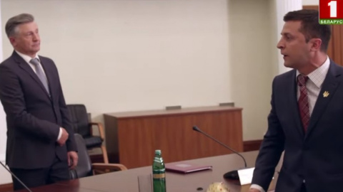 Головний держканал Білорусі покаже серіал "Слуга народу" з президентом України в головній ролі