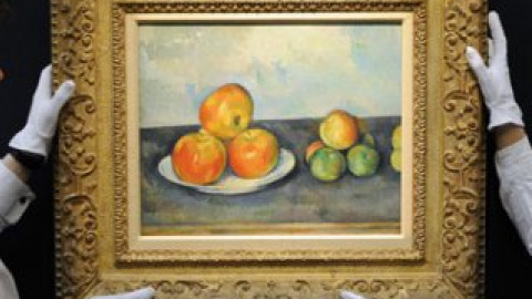 "Яблоки" Сезанна.