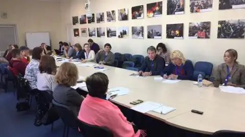 Медіа-школа "Як розповідати про доступ до виборчих та політпроцесів окремих соціальних груп і чому це важливо?" стартувала у Києві