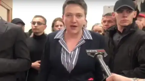 Савченко освободили в суде