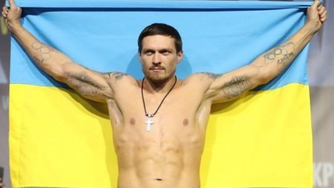 Александр Усик. Фото: Matchroom Boxing