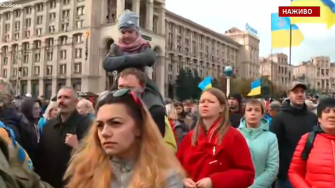На Майдані почалося віче проти "формули Штайнмайєра": онлайн-трансляція