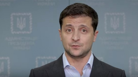 Володимир Зеленський. Скріншот відео ОПУ