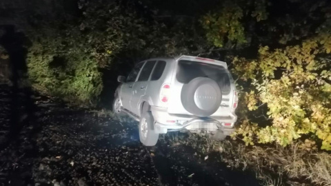 "Нива" з контрабандними консервами. Фото: ДПС України
