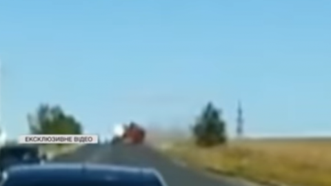 З'явилося відео ДТП вантажівки та маршрутки під Одесою, в якій загинули 9 осіб