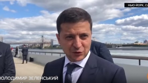 Володимир Зеленський. Скріншот Hromadske 