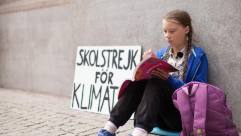 Грета Тунберг. Фото: facebook.com/gretathunbergsweden