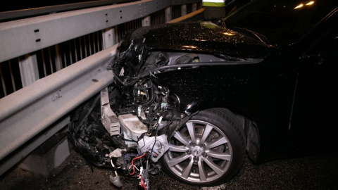 У дві іномарки влетів Hyundai під час оформлення аварії на Дарницькому мосту: троє постраждалих