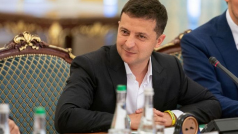 Зеленський пожартував над Богданом з-за переїзду ОП. Фото:ONLINE.UA