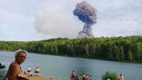  Вибухи на складі боєприпасів під Красноярськом / фото Instagram