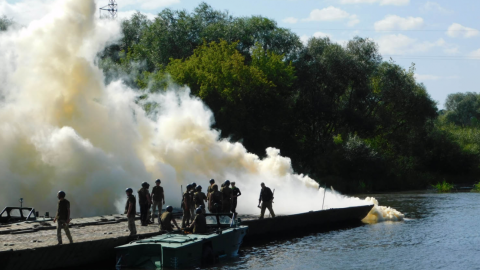 Военные учения в Житомирской области в августе 2019. Фото: Минобороны
