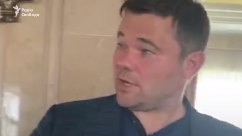 Андрій Богдан. Скріншот відео "Радіо Свобода"