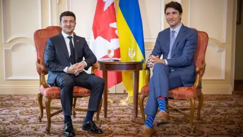 Зеленский и Трюдо. Фото: president.gov.ua
