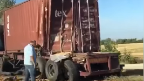 Смертельне ДТП під Києвом. Скріншот відео Київ Оперативний.