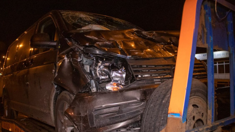 У Києві на Подолі Volkswagen влетів у дві іномарки під час оформлення іншої аварії