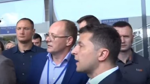 Зеленський в Миколаєві. Скріншот відео НикВести