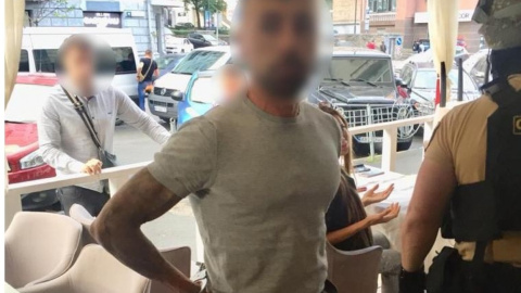 Громадянин Туреччини, обвинувачений у вбивстві. Фото: Нацполиция