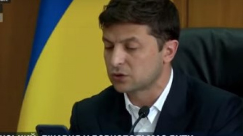 Володимир Зеленський. Скріншот відео 112.ua